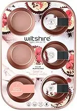 Wiltshire: Rose Gold 6 Cup Muffin Pan