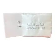 CHANEL BEAUTIE~ Coco Mademoiselle COCO Make Up Bag/Clutch -NEW - Champagne Color