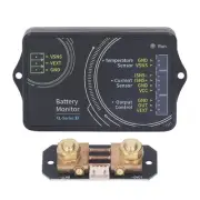 Folanda Bluetooth Battery Monitor, 100A 0-120V Voltmeter Ammeter Tool