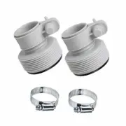 2X Replacement Intex Hose Adapter Pool Filter Pump Parts Conversion Kit Fitting