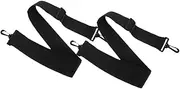 [Healvian] 2pcs Adjustable Shoulder Straps for Crossbody Bags Versatile Purse Strap Replacements Wide Sturdy with Hooks for Handbags and DIY Projects