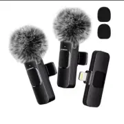 Wireless Lavalier Audio Microphone Type C and Iphone
