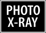 PHOTO X-RAY| Laminated Vinyl Decal Sticker Label