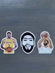Anthony Davis Vinyl Sticker Lot (3) High Quality NBA BASKETBALL Lot