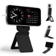 Phone Tripod Stand Compatible with iPhone 16/15/14/13/12 Series, Angle Black