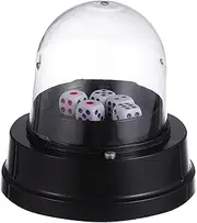 Toyvian 1 Set Electric Dice Cup Automatic Roller for Party Games Portable Dice Storage Container with No Battery Club Entertainment Tool for Fun Gatherings
