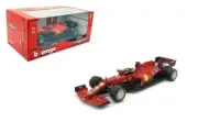 BBURAGO 18-16809 SA 1:18 2021 FERRARI F1 RACING SF21 #55 C SAINZ DIECAST MODEL