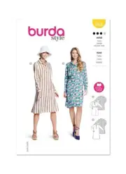 BURDA 5826 MISSE'S DRESSES Sewing Pattern Sizes 10-22 2 Styles Skill: AVERAGE