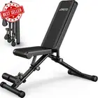 Adjustable Weight Bench Foldable 700LB Strength Training Bench Press MD35 MD80