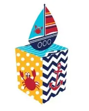 Ahoy Matey Favour Boxes - 8 Pack