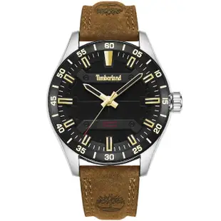 【Timberland】都會時尚大三針手錶-46mm(TDWGA2201201)