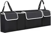 Back Seat Organiser Car Hanging Pouch Bag SUV Hatchback Storage Trunk Boot Tidy