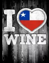 在飛比找博客來優惠-I Love Wine: Chile Flag in Hea