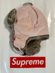 SUPREME VELVET PATTERN TROOPER (PINK) FW21 BIG LOGO CROSS BOX LOGO MOHAIR BEANIE