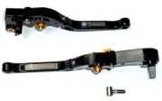 YAMAHA XSR900 2022-2024 FOLDING EXTENDING BRAKE + CLUTCH LEVERS WITH PUSH ROD