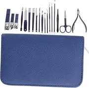 SOESFOUFU Manicure Kit Portable Set Multi-function Nail Care Tools Stainless Steel Nail Scissors Perfect for Travel