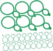 VINTORKY 100Pcs Gardening Greenhouse Plants Grape Vines Plant Clips Plant Ste...