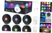 Rechargeable Puck Lights with Remote Control,Dimmable Under Cabinet Lighting