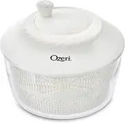 Ozeri Ozeri Fresca Salad Spinner and Serving Bowl Salad Spinner, White, SS2-W