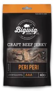 Peri Peri Beef Jerky - 40g, 100g, 200g, 500g, 1kg Available