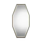Uttermost Savion Gold Tone Octagon Mirror