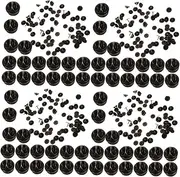 [Operitacx] 100 Sets Butterfly Needle With Clutch Back Pin Backs for Enamel Locking Pin Backs Brooch Making Pin Locks Badge Locking Backs Badge Backs Tie Tacks Multifunction Copper Collar Pin