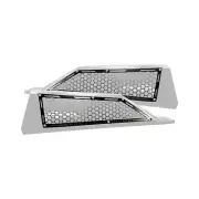 Black Side Intake Grilles fits Polaris RZR XP Turbo XP XP1000 4 Turbo 2017-2022