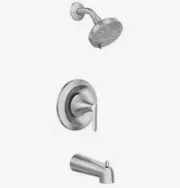 Moen 82518SRN Findlay Tub & Shower Trim W/VALVE Brushed Nickel Spot Resist