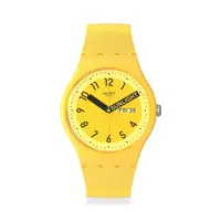 在飛比找蝦皮商城優惠-【SWATCH】New Gent 手錶 PROUDLY YE