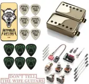 EMG JH SET JAMES HETFIELD GOLD STANDARD SPACED SHORT SHAFT POTS (30 PICK+ 1 TIN)