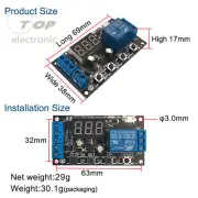 USB ZK-TD2 Time Delay Relay Multiple Triggers Switch/Level/Serial Port/PNP 5-30V