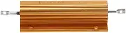 Suesacy Gold Aluminum Clad Power Resistor Resistance 100W, 8 Ohm 8R