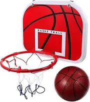 1Set Indoor Hanging Basketball Rim for and Basketball Frame for Indoor Outdoor Play Present for Boys Day Birthdays
