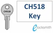 CH518 Key Fits Tool Box, Paddle, Whale Tail Lock, Caravan storage + others