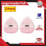 2x Cosmetic Puff Triangle Mini Make Up Tool MakeUp Cotton Sponge Powder Puff