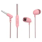 Headphones with Microphone by Tm Electron Pink