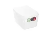 20pcs x600ml Plastic Food Storage Containers Kithen Pantry Freezer Organiser Box