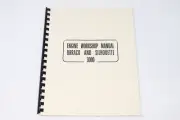 Lamborghini Urraco Silhouette engine workshop manual book REPRINT