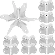 ULDIGI 36pcs Durable Speaker Corner Protectors Protective Guards for Cabinets Furniture Door Panels Easy Installation with Antique Design Safety Wrap for Stage Staff and Home Use