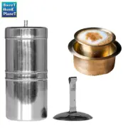 Stainless Steel South Indian Filter Coffee Maker Coffee Drip Maker Coffee Filter