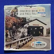Sealed A611 New England Covered Bridges & Fall Foliage view-master reels packet