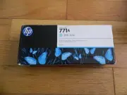 2020 GENUINE HP #771A Light Cyan 775ml Cartridge B6Y20A DESIGNJET Z6200 NEW SEAL
