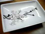 2 Floral Soap Dishes Creative Scents Vanda Bathroom Decorative Bar Soap Holder