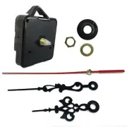 Quartz Clock Movement Mechanism Hands Wall Repair Tool Parts-Kit Set Silent .