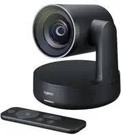 Logitech Rally 4K Premium PTZ Color Camera Video Audio Conferencing Automatic Control Pan/Tilt/Zoom 15X HD Zoom 13 Megapixel 60fps Autofocus