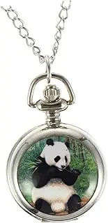 [LIFKOME] 1pc Pocket Watch Retro Watch Boy Watch Childrens Watch Fob Watches with Chain Pendant Watch Necklace Boys Digital Watch Steampunk Watch Boys Kid Silver Common Electroplating