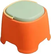 Yajuyi Small Stool,Seating Chair,Toilet Step Stool Foot Rest for Home Bedroom Laundry Bathroom, red