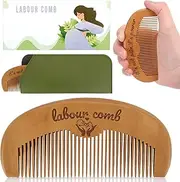 Kaempe Labour Birthing Comb, Wooden Birth/Wave Comb, Labour/Postpartum Essentials, Perineal Massage Tool, Hospital Bag Essentials, After Birth for Mum