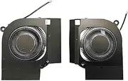 BestParts New Genuine CPU+GPU Fan Compatible with ACER Nitro 16 (AN16-51) Series, P/N: 23.QJLN7.004 23.QJLN7.005, 12V Fan
