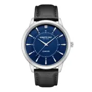 Kenneth Cole New York Men's Watch With Diamond and Leather Band KCWGA7007501